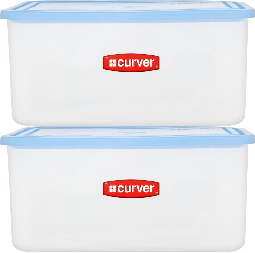 2x Pojemnik na żywność Curver, 2l, transparentny