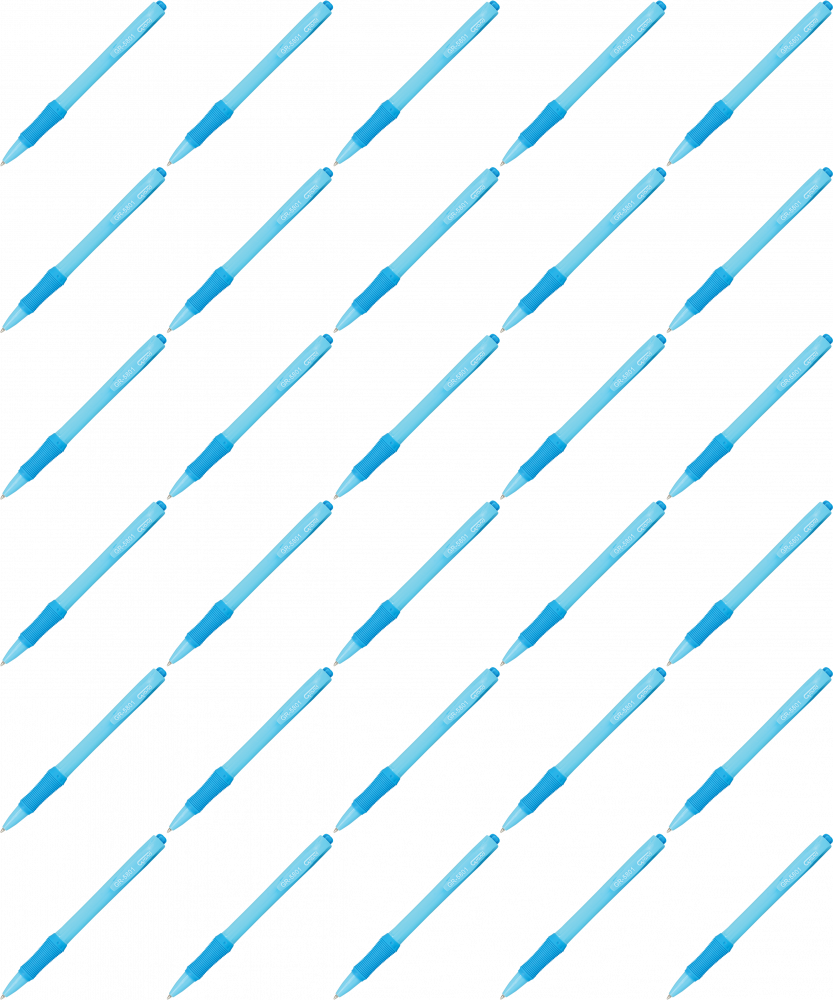 100x Długopis automatyczny Grand GR-5801, 0.7mm, niebieski, niebieska obudowa
