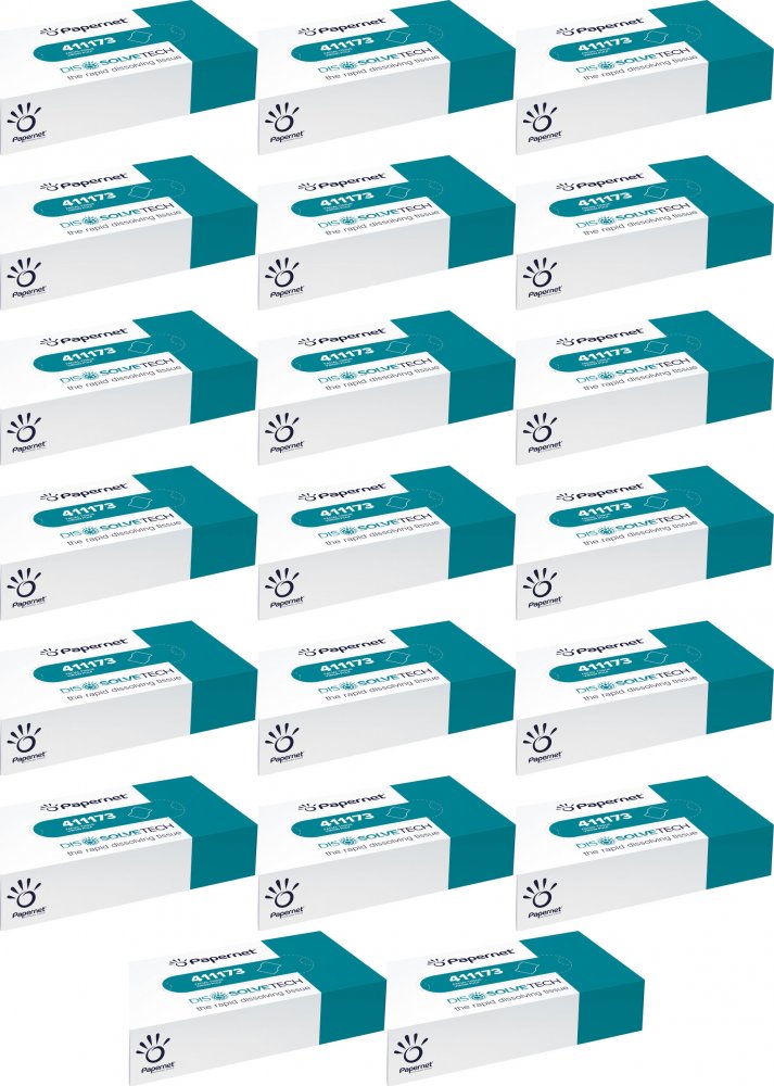 20x Chusteczki higieniczne Papernet Defend-Tech, w kartoniku, 100 sztuk