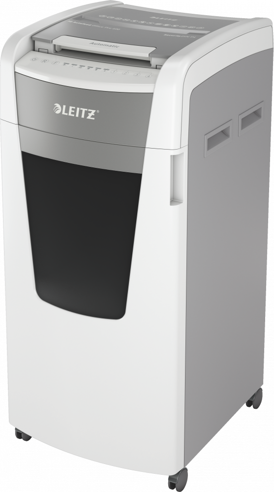 Niszczarka automatyczna Leitz IQ AutoFeed 600, konfetti 4x36mm, 600 kartek, P-4 DIN, biały