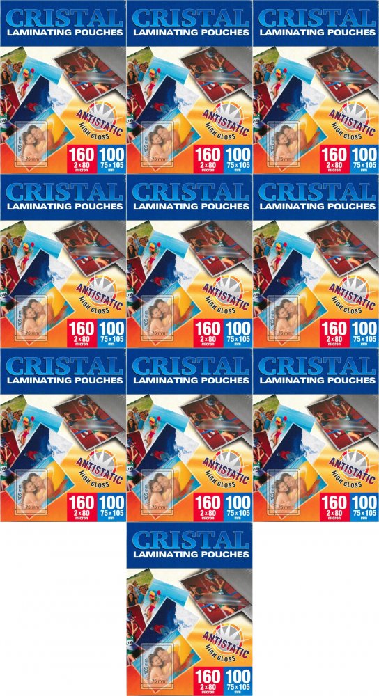 10x Folia do laminowania Argo, 75x105mm, 2x80 μm, antystatyczna, 100 sztuk