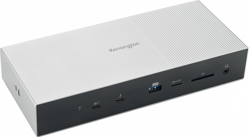 Stacja dokująca Kensington SD5000T5 EQ Thunderbolt 5, 3x 4K, srebrny