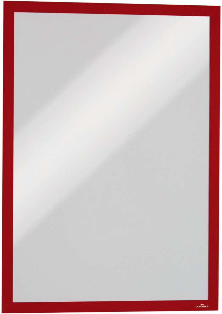 Ramka magnetyczna Durable Duraframe Magnetic, A3, 5 sztuk, czerwony