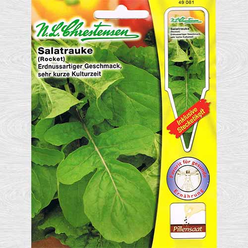 1 pac, Rucola Rocket (Chrestensen) - Semințe: Mod de ambalare: 1 pac