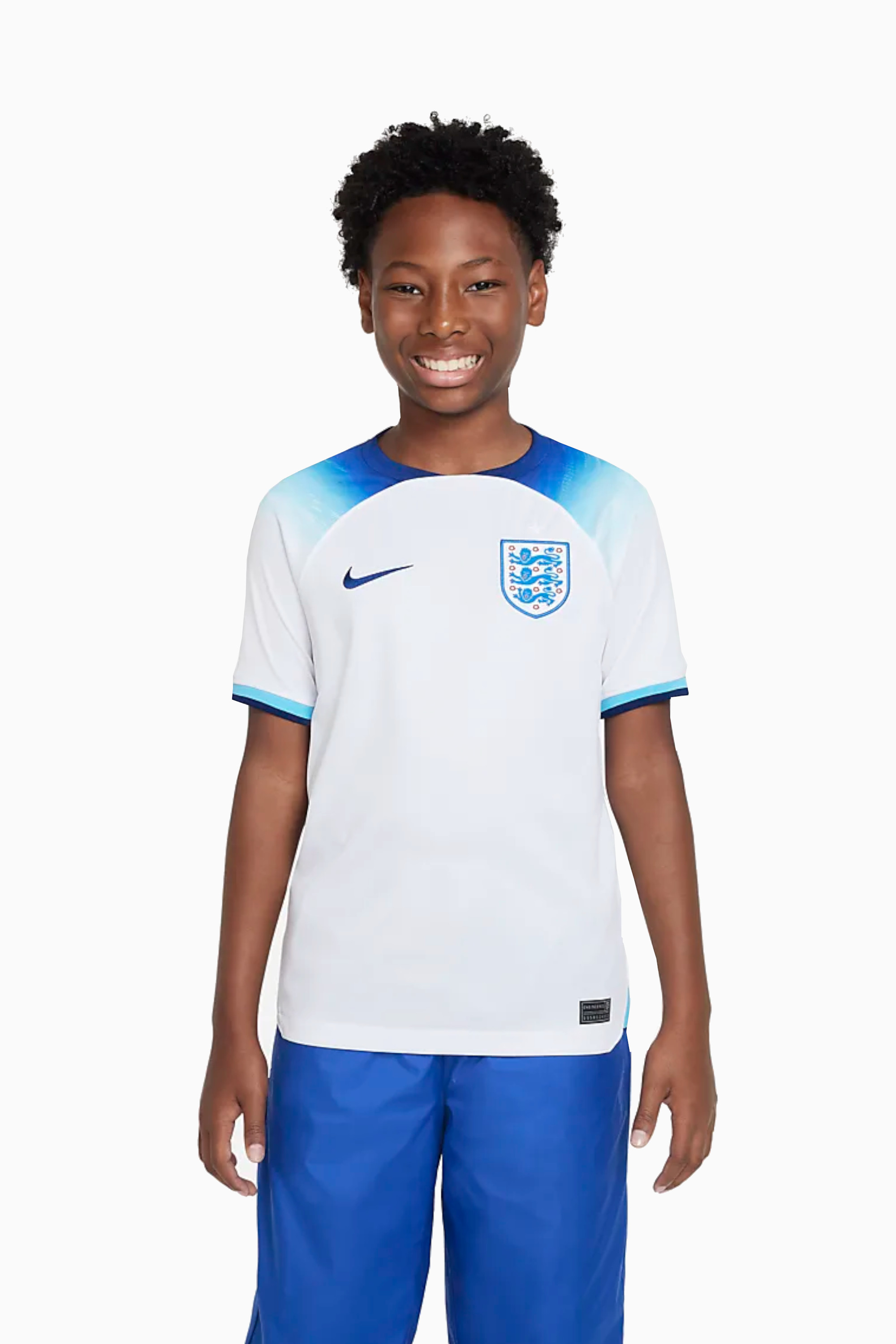 Koszulka Reprezentacji Anglii Nike 2022 Domowa Stadium Junior - Biały