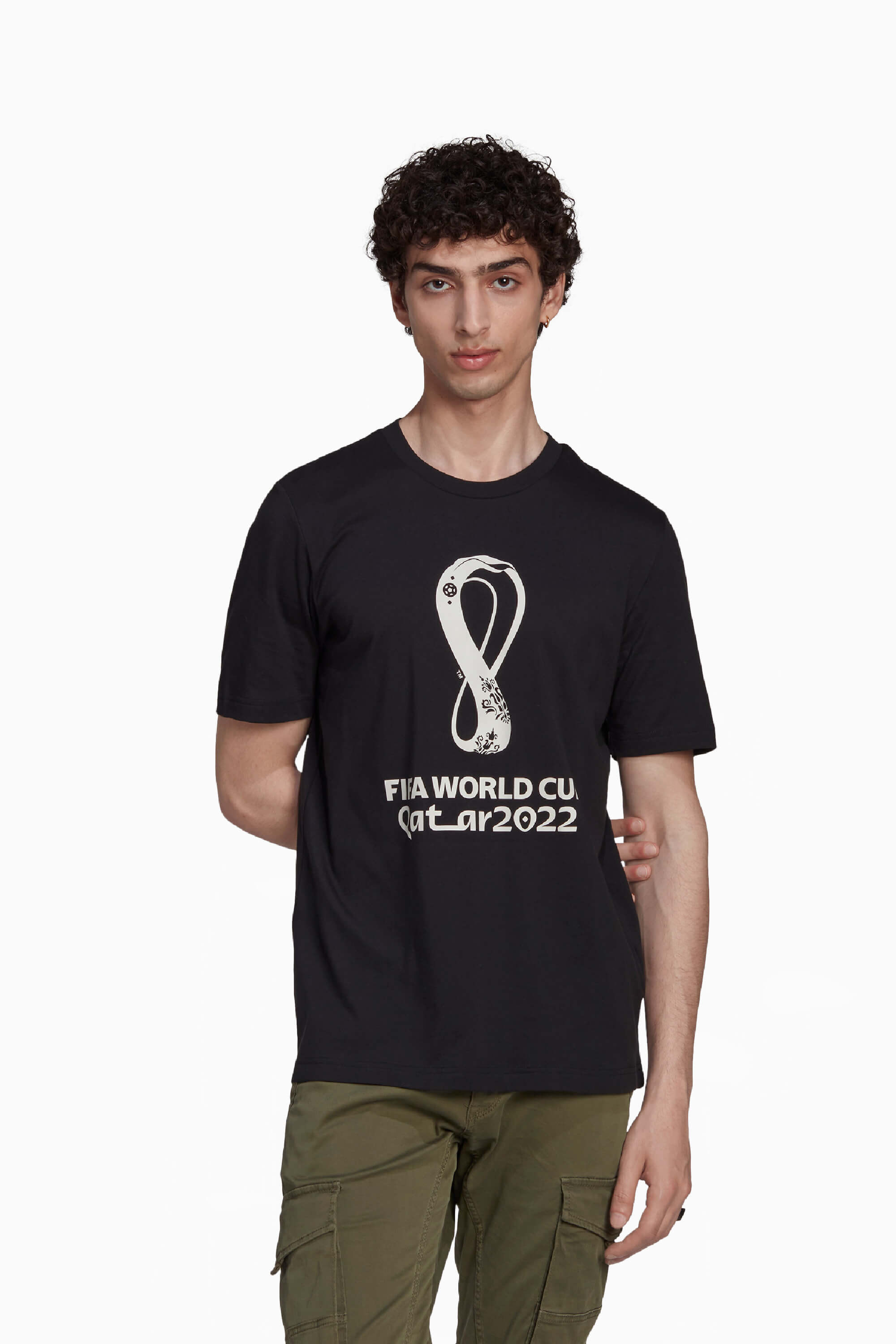 Koszulka adidas World Cup 2022 Graphic - Czarny
