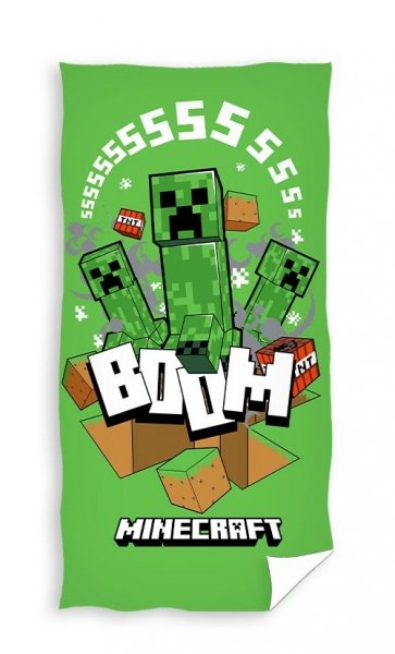 Ręcznik licencyjny - Minecraft - rozmiar 70x140 wz. MC038-R
