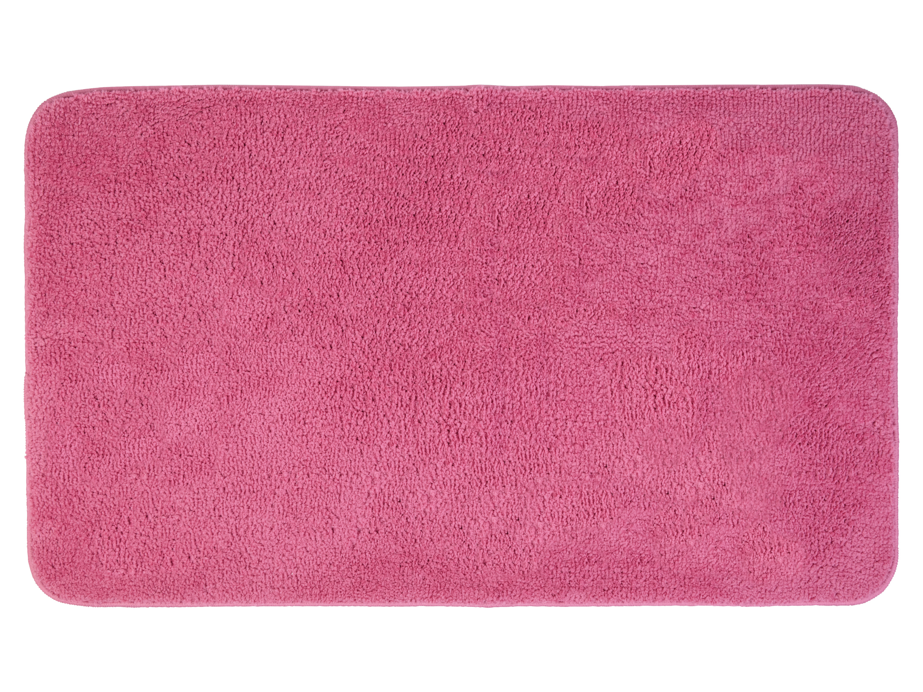 Livarno home Komplet 2 dywaników łazienkowych Dywanik/ z wycięciem na WC, Różowy
