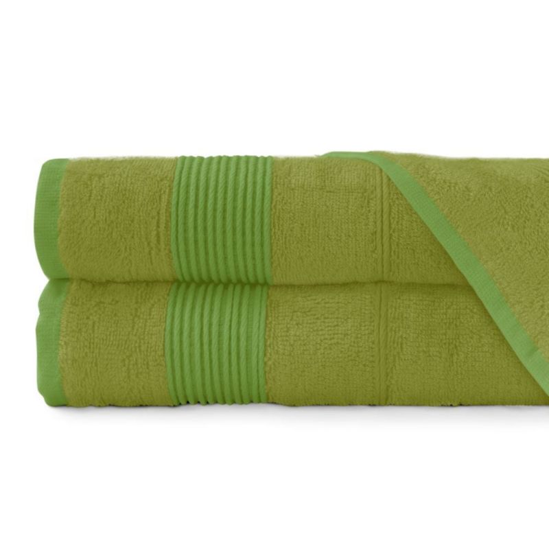 Ręcznik bambusowy Darymex 70x140 cm kąpielowy Bamboo Moreno kolor zieleń 1 szt.
