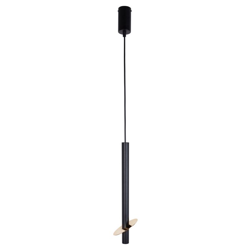 Lampa wisząca Sigma Lighting Sopel Ring 6058 czarno-złota do kuchni 1xG9 x 1 szt.
