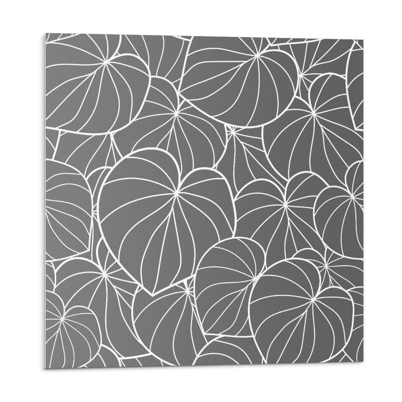 Kafelki samoprzylepne Wallfluent 50x50 cm Subtelne liściaste motywy 4 szt.