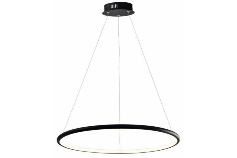Lampa wisząca Reality Ragi 0477 czarna ring wbudowany LED 36W 1 szt.