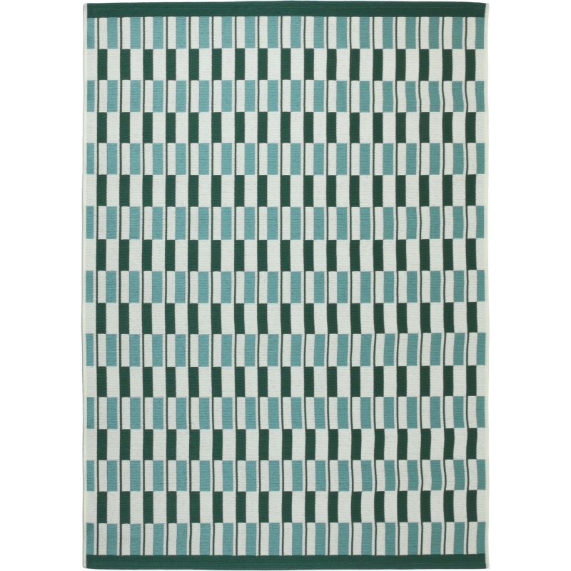 Dywan 160x220 cm INEZ e-floor wewnętrzny zewnętrzny modern zielony 1 szt