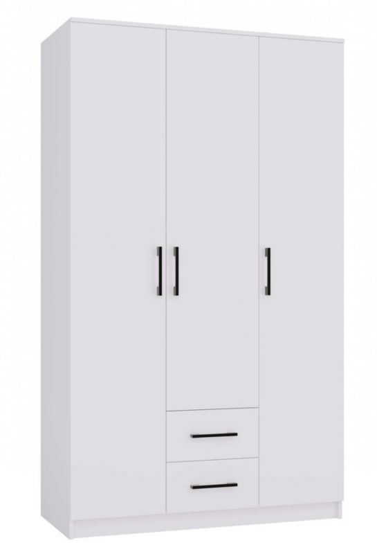 Szafa Topeshop Romana 120 Biały 120x205x52 cm 1 szt