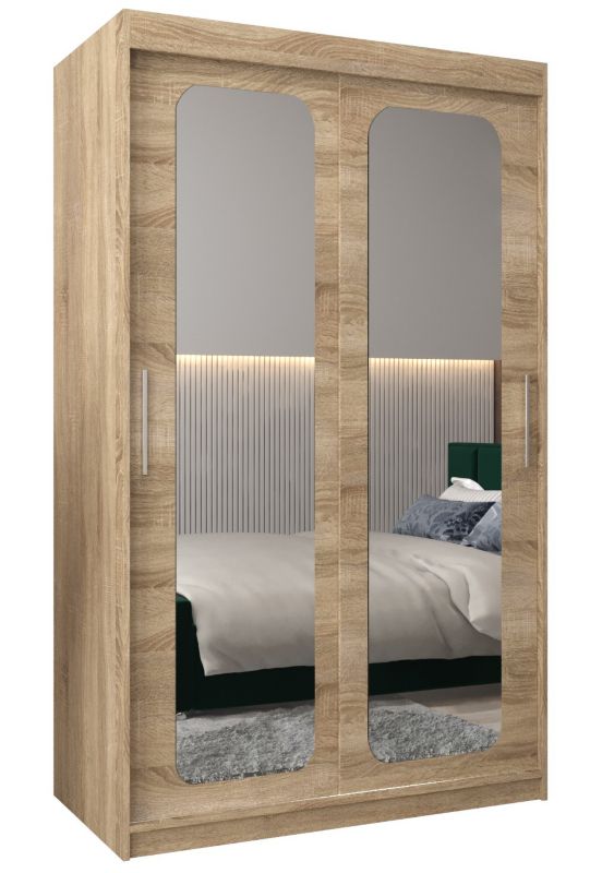 Szafa przesuwna Garderoba Abiks PROMO T3 120 sonoma/sonoma 1 szt.