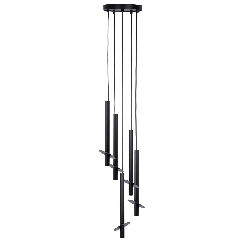 Lampa wisząca Sigma Lighting Sopel Ring 5990 czarna ring 5xG9 x 1 szt.