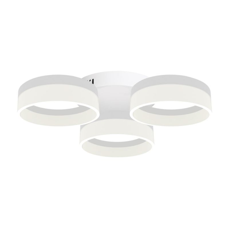 Lampa sufitowa wisząca Milagro Ring 1665 biała ring wbudowany LED 36W 1 szt.
