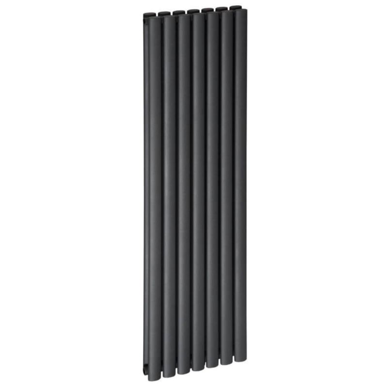 Grzejnik pokojowy LUXRAD Ring podwójny 1600 x 410 mm antracyt 1350W 1 szt