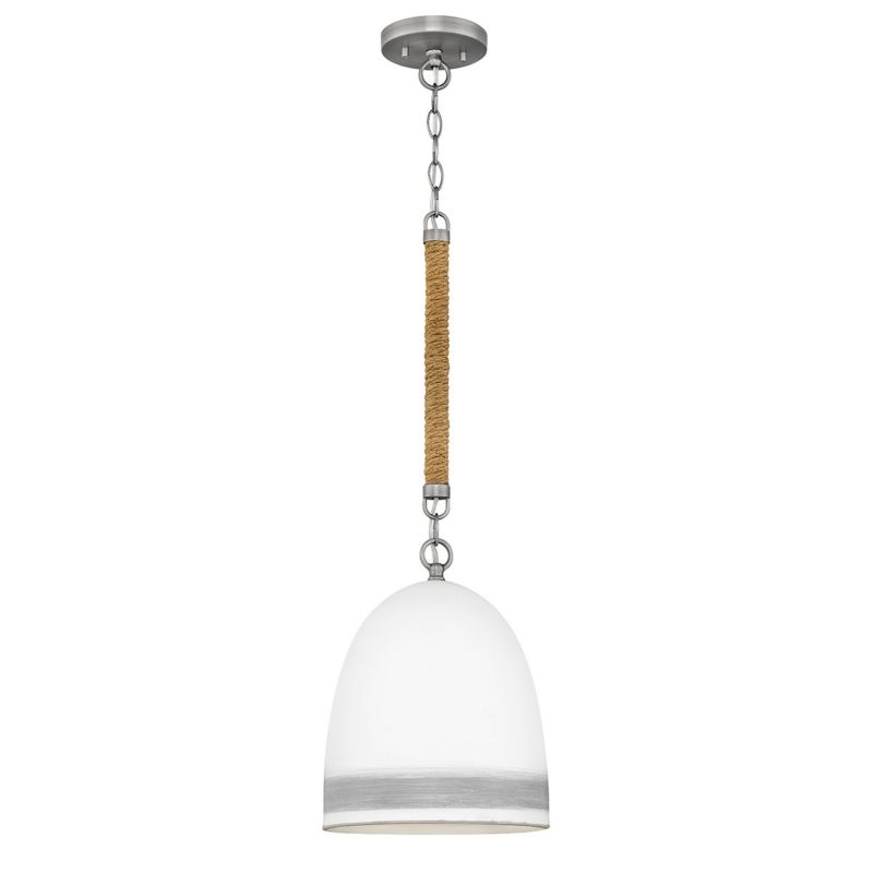 Lampa wisząca Hinkley Nash 5672 antyczny nikiel do kuchni 1xE27 x 60W 1 szt.