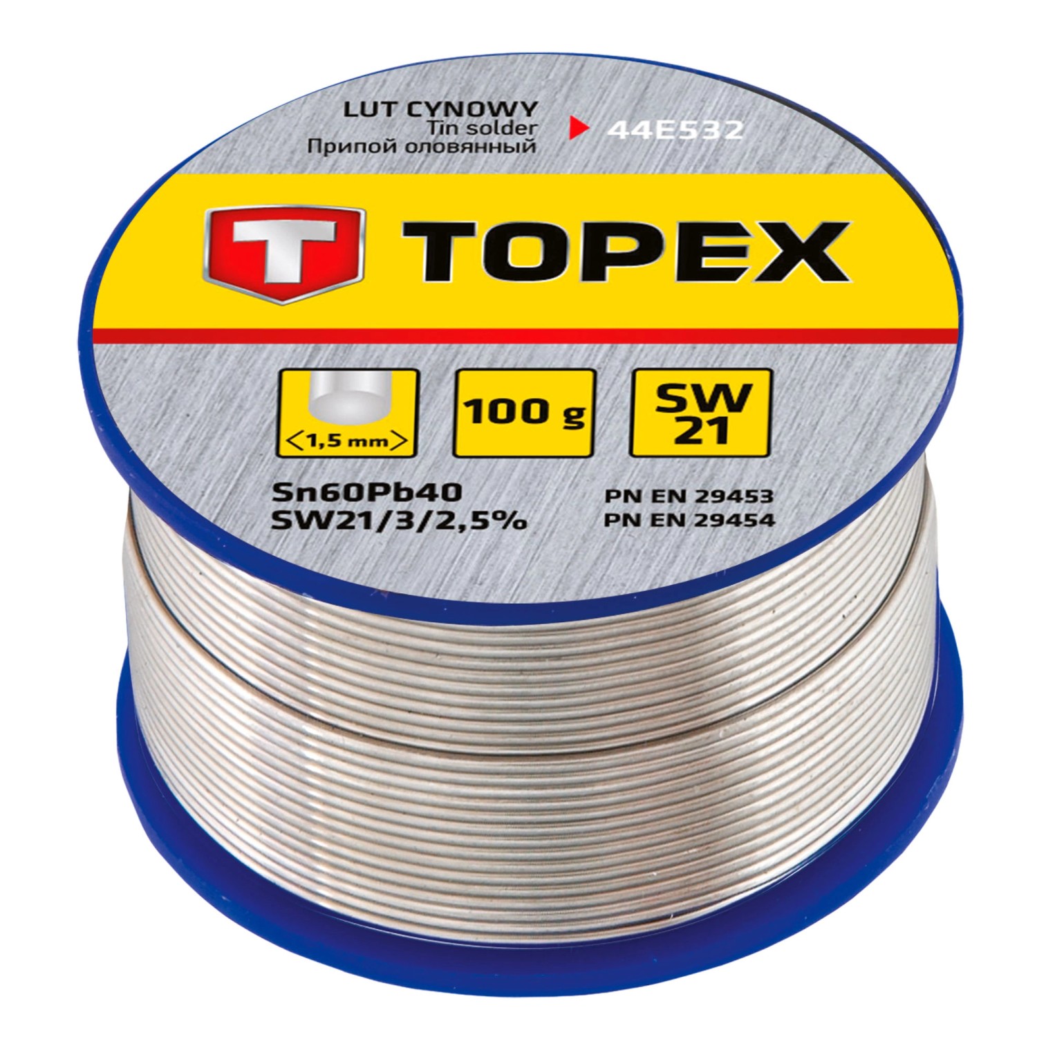 Topex Lut cynowy 1,5 mm 100g