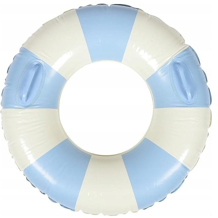 Kółko do pływania retro błękit z rączkami - rozmiar do wyboru NS - 60 cm