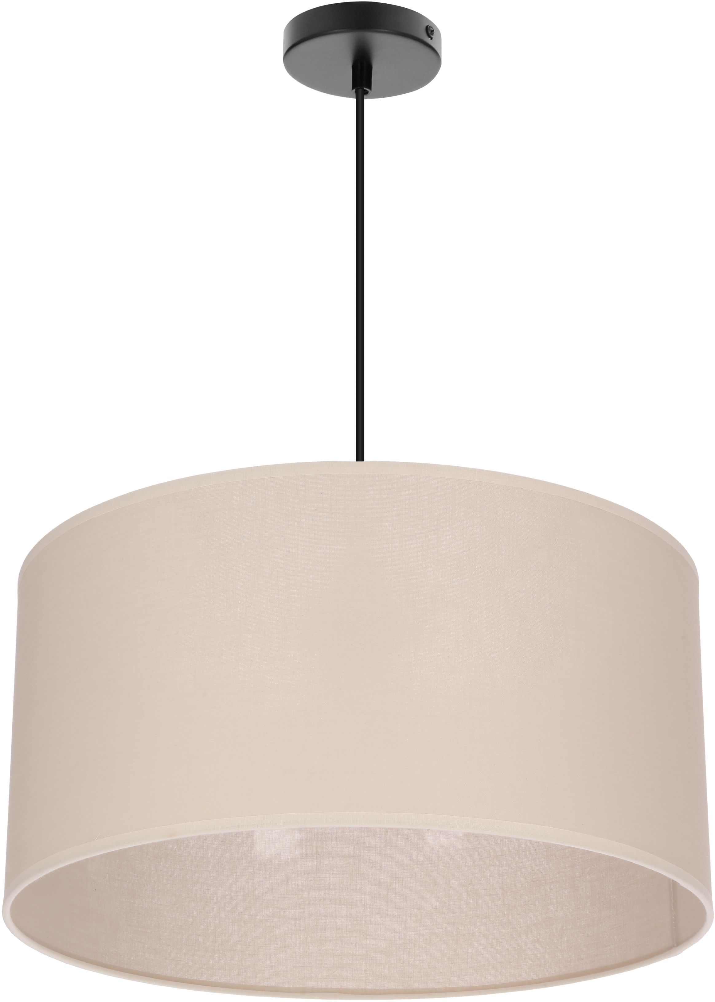 Candellux Shanti lampa wisząca 1x40 W beżowa 31-38685