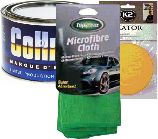 COLLINITE CARNAUBA 915 2XAPLIKATOR+MIKROFIBRA - Petrostar