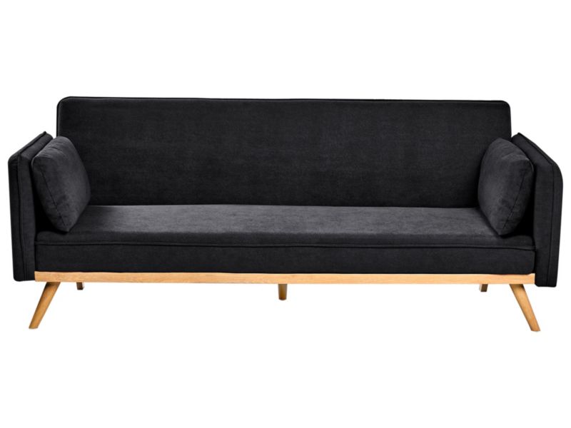 Sofa rozkładana Asaa Czarny 1 szt.
