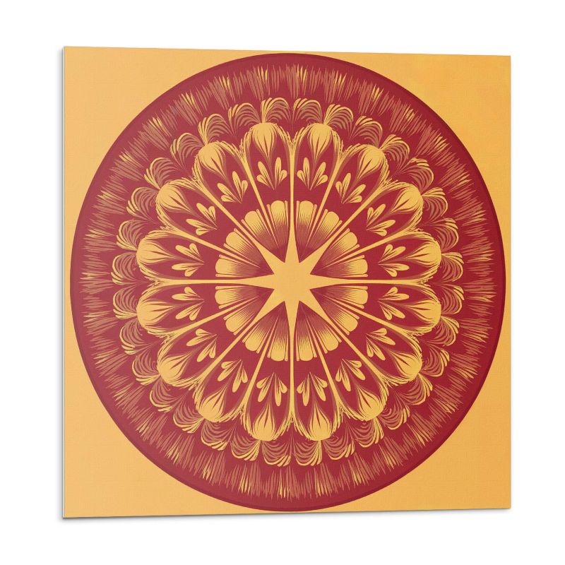 Kafelki samoprzylepne Wallfluent 30x30 cm Motyw mandali z gwiazdowym detalem 9 szt.