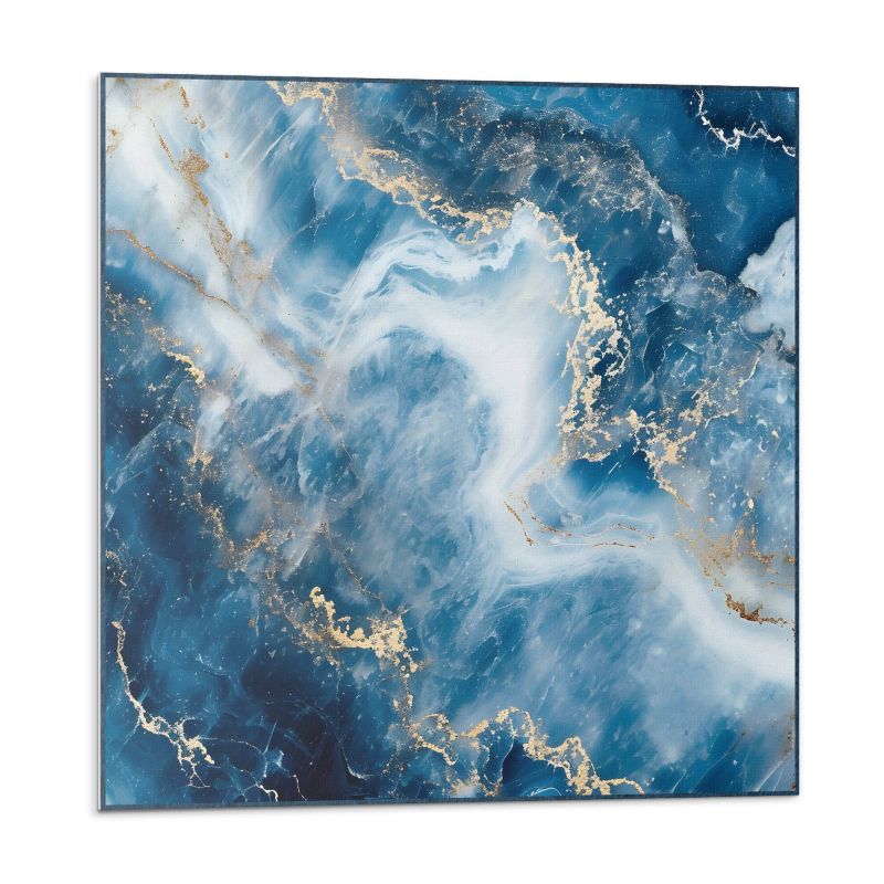 Kafelki samoprzylepne Wallfluent 30x30 cm Wzór marmurowej kompozycji artystycznej 9 szt.