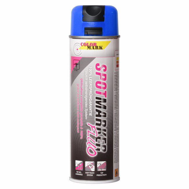 Spray Dupli Color Spotmark 360°C neon niebieski 0,5 l