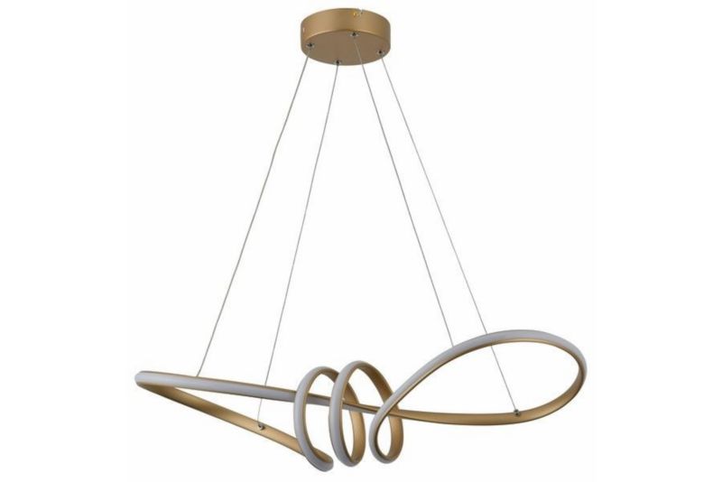 Lampa wisząca Reality Canbera 2488 złota nowoczesna wbudowany LED 40W 1 szt.
