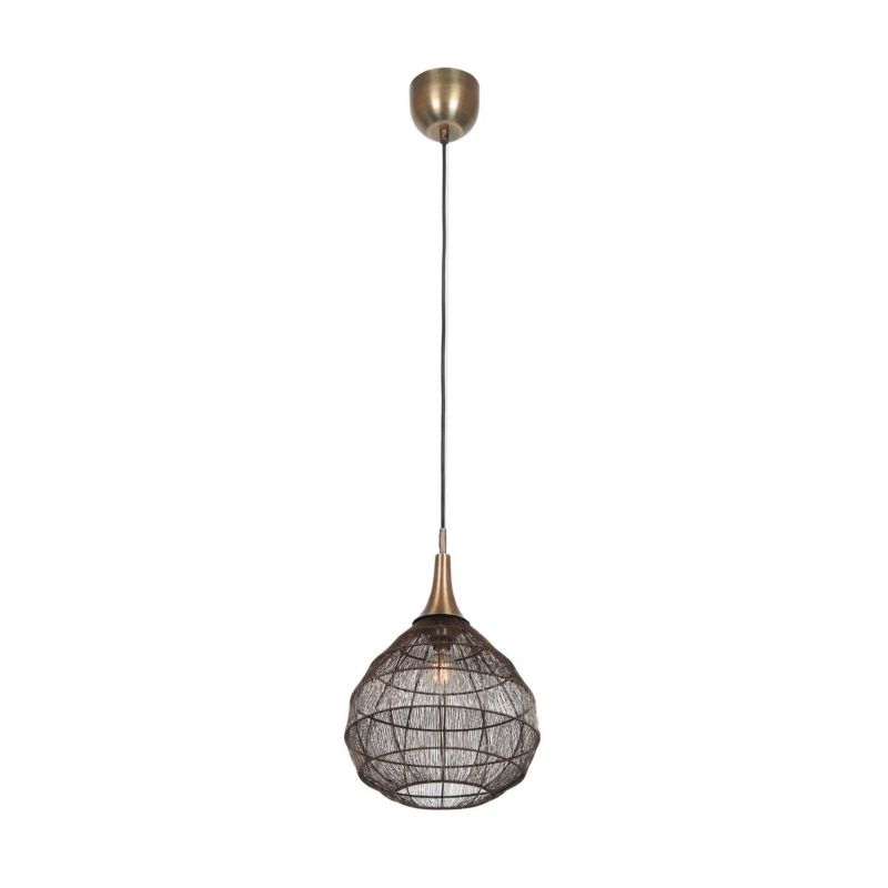 Lampa wisząca Trio Soraya 7467 patyna-złota-czarna industrialna 1xE27 x 1 szt.