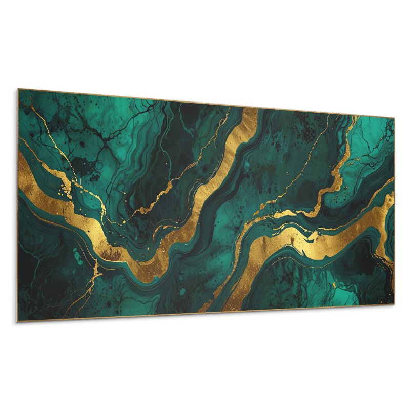 Kafelki samoprzylepne Wallfluent 60x30 cm Struktura fal o abstrakcyjnej formie 6 szt.