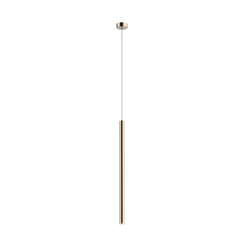 Lampa wisząca Zuma Line Loya 0669 złota tuba wbudowany LED 5W 1 szt.