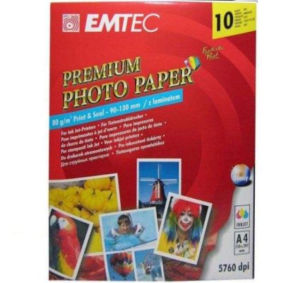 EMTEC Papier Print&Seal 80g 9x13 20p Laminat - Henryx24