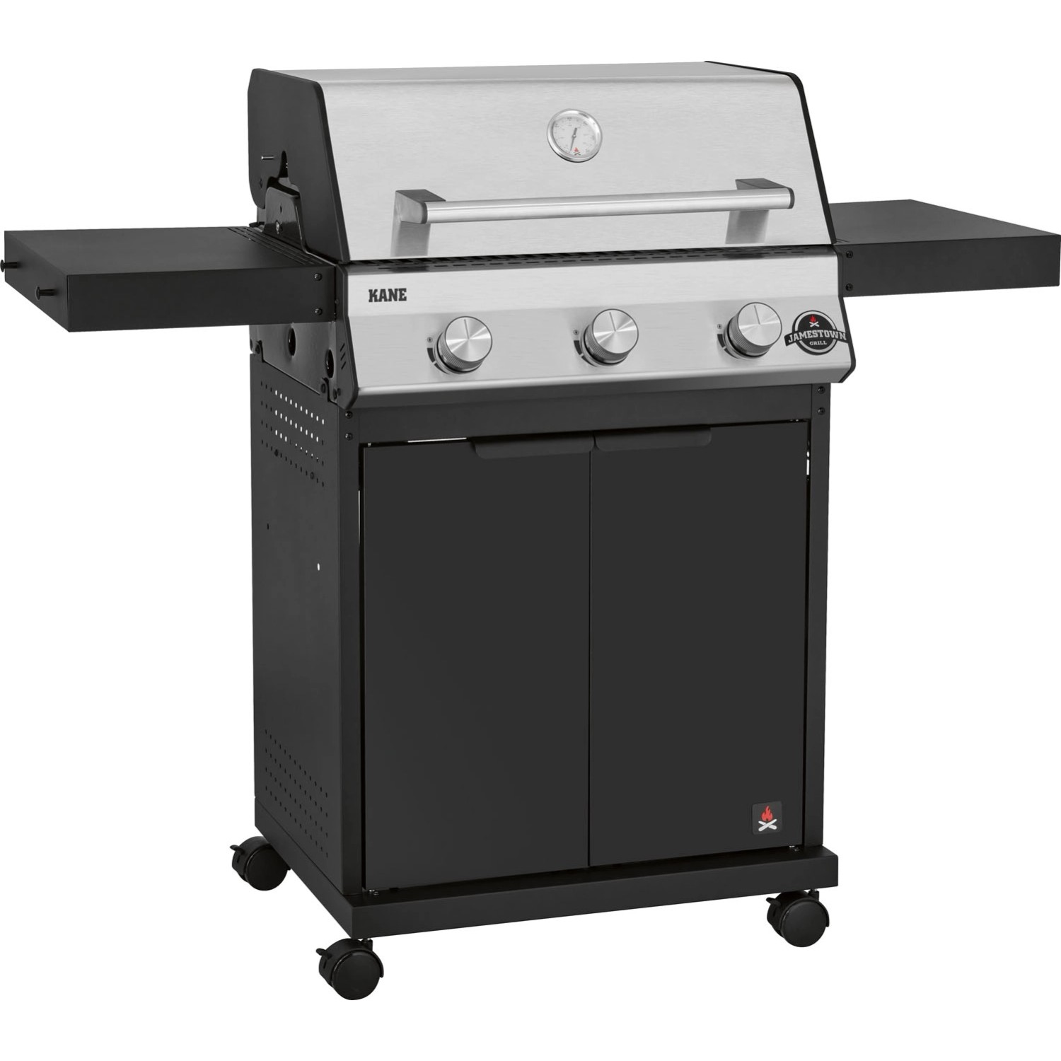 Jamestown Grill gazowy KANE 3-palnikowy 9,0 kW