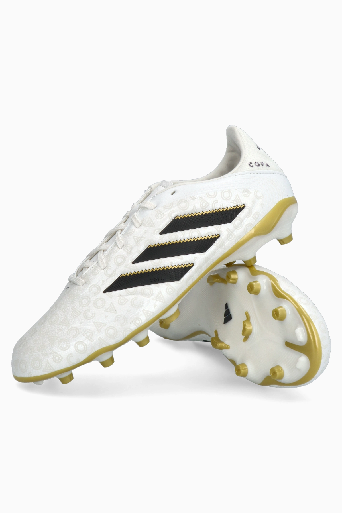 Korki adidas Copa Pure III League FG/MG Junior - Biały