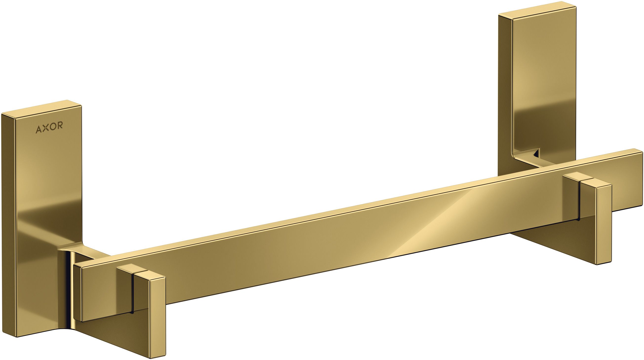 Axor Universal Rectangular poręcz ścienna złoty optyczny polerowany 42613990