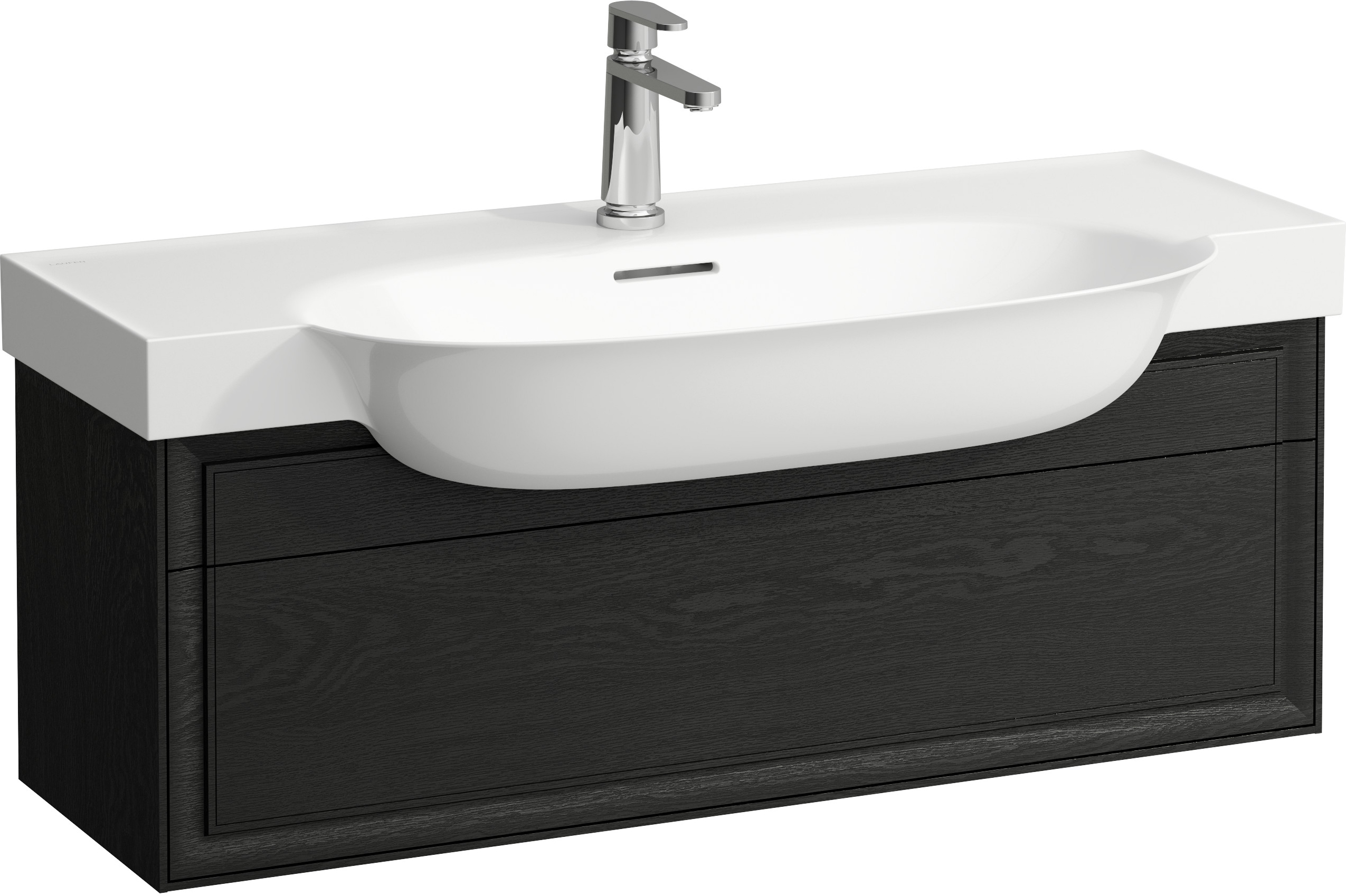 Laufen The New Classic szafka 100 cm podumywalkowa wisząca dąb czerniony H4060910856281
