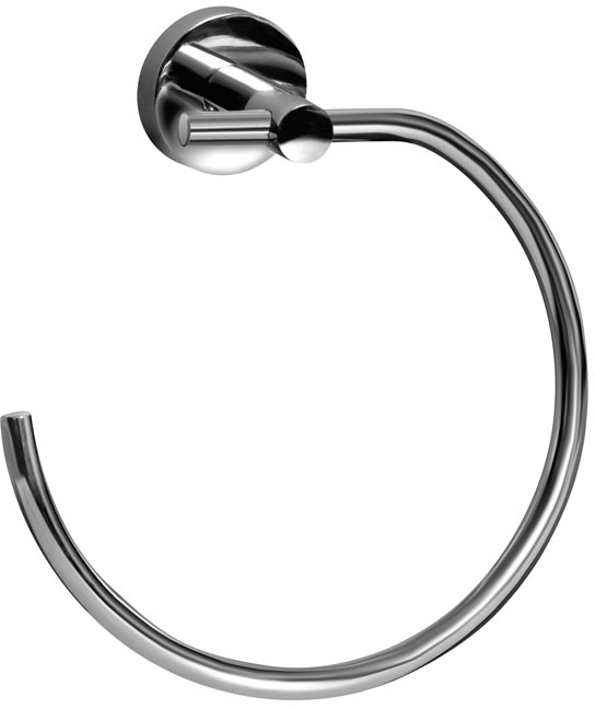 Bisk For You wieszak owalny chrom 01178 - Wysyłka w 24h