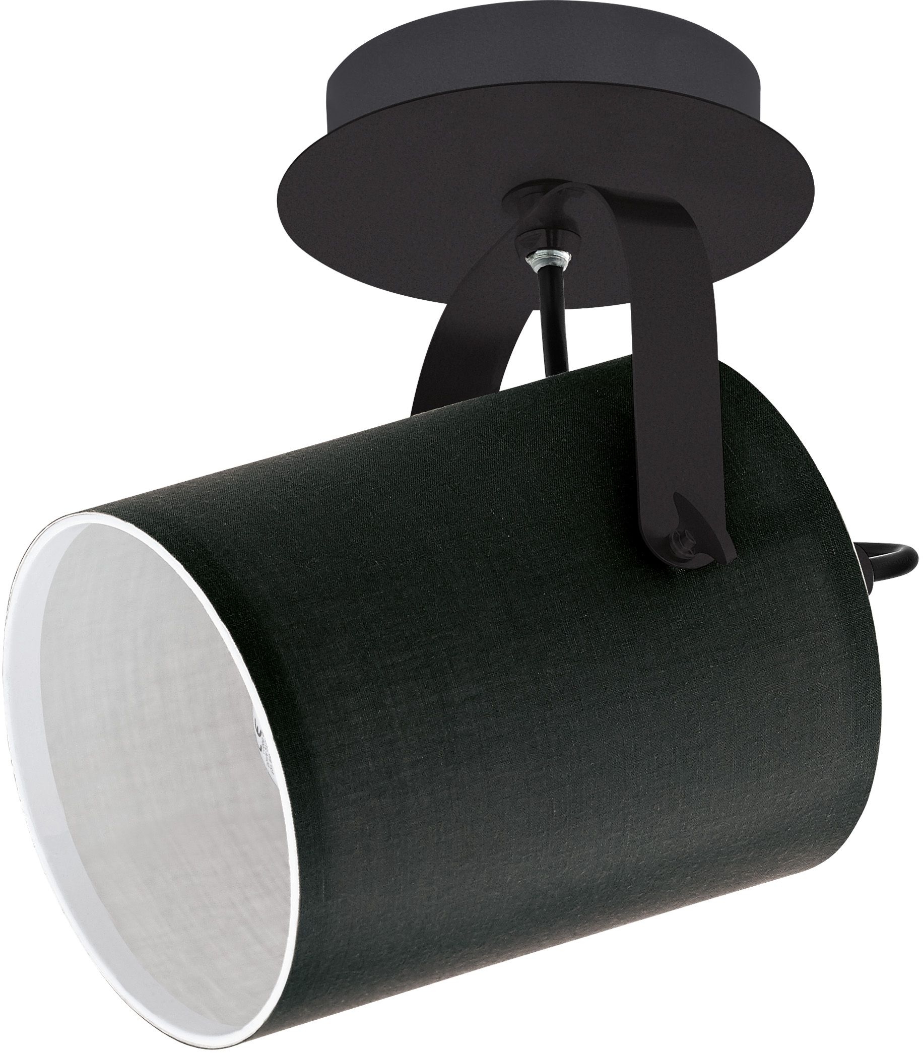Eglo Villabate lampa podsufitowa 1x10W czarny/biały 33645 - Wysyłka w 24h