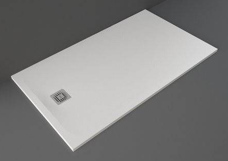 Rak Ceramics Feeling brodzik 90x140 cm prostokątny Raksolid biały RFST090140S500