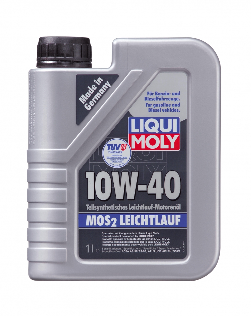 LIQUI MOLY 10W40 MOS2 LEICHTLAUF 1091/2626 1L - Petrostar