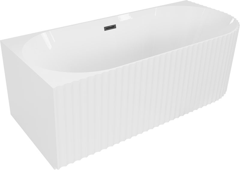 Wanna wolnostojąca narożna Mexen Gia biała 150x75 cm 52701507500L-701 szt.