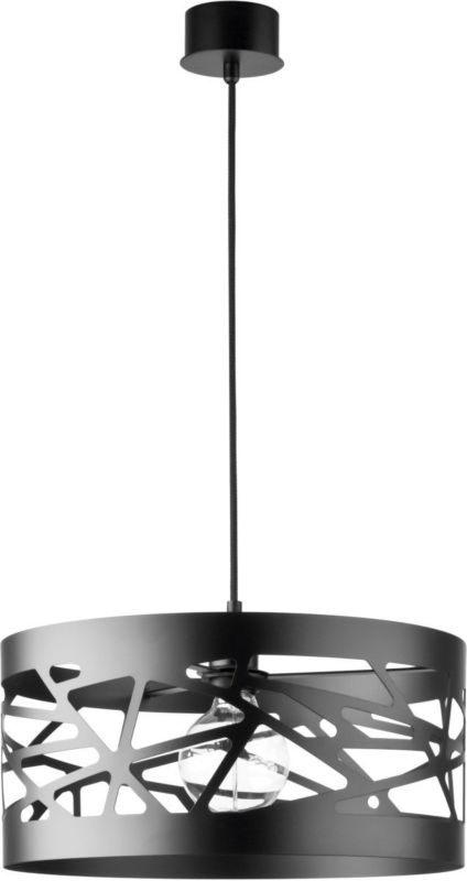 Lampa wisząca Sigma Lighting Moduł Frez 5183 czarna dekoracyjna 1xE27 x 1 szt.