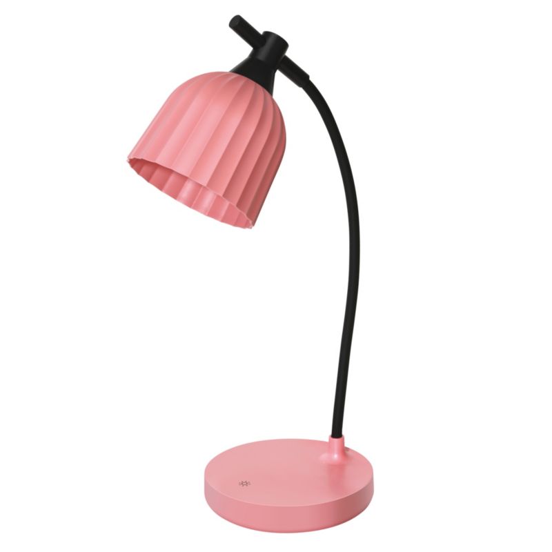 Lampa stołowa LED LightLogic LL NICA DIM CCT PK 66370 biurkowa dla dzieci różowa USB 1 szt.