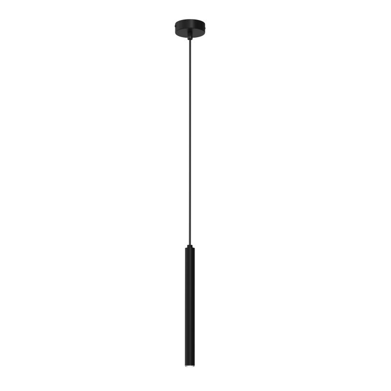 Lampa wisząca Luminex Yoru 1142 czarny matowy tuba 1xG9 x 8W 1 szt.