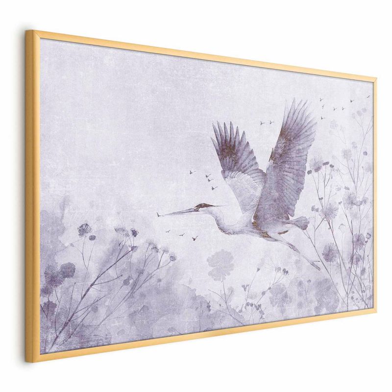 Plakat Artgeist Majestatyczny lot 90x60 cm z ramą złotą 1 szt