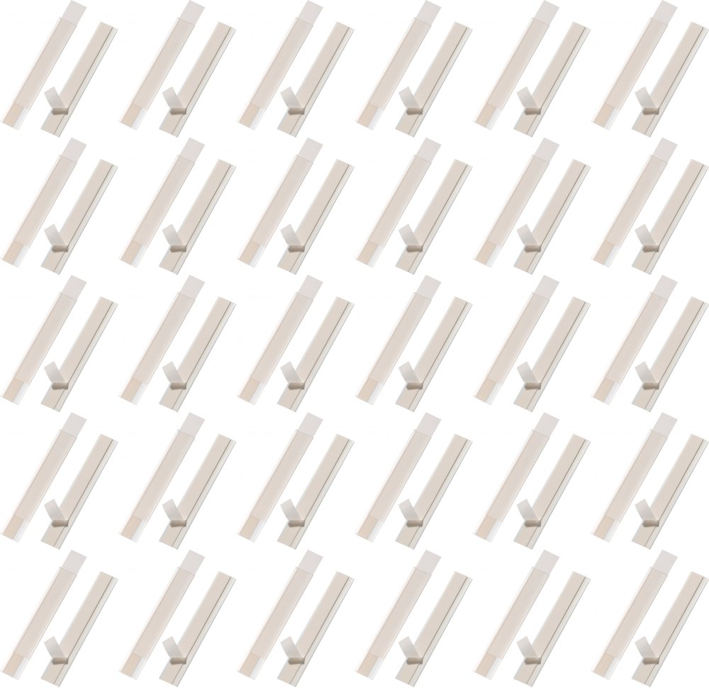 36x Listwa samoprzylepna Durable Scanfix, 30x200mm, 5 sztuk, transparentny